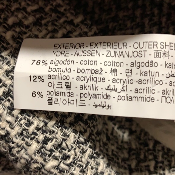 NWT. Zara Tweed Skorts. Size M. - Picture 8 of 9